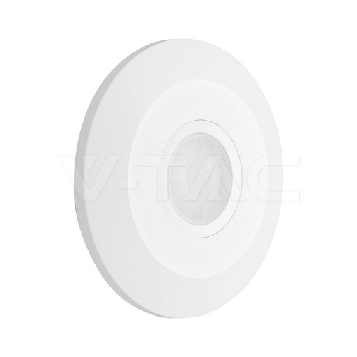 [PTG056.00153] V-TAC 24113, Senzor PIR de Prezență, Montaj Aplicat, Alb