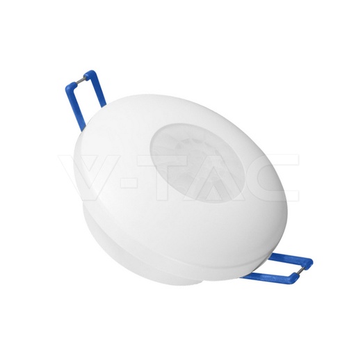 [PTG056.00157] V-TAC 24109, Senzor PIR de Mișcare pentru Tavan 2-în-1, Alb