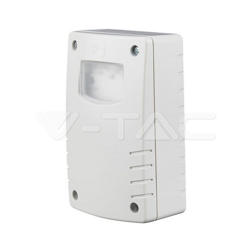 [PTG056.00167] V-TAC 23423, Twilight Sensor, White, IP65