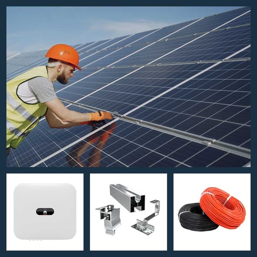 [PTG306.00222] Supply and Installation of Ground Residential & Commercial PV Kit 150kW