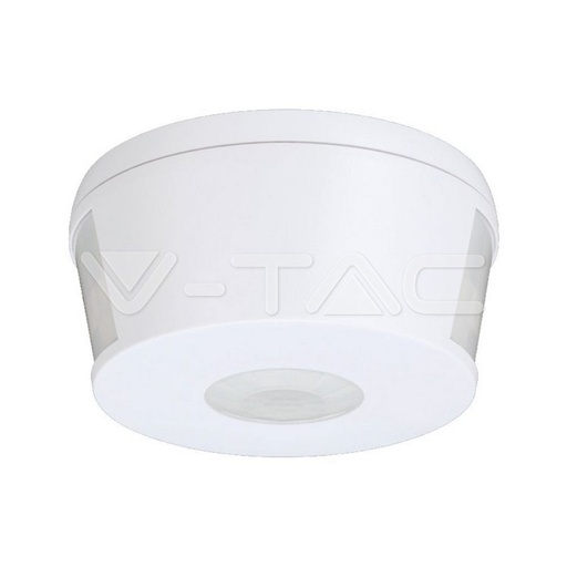 [PTG056.00172] V-TAC 23162, Senzor de Mișcare cu Infraroșu 360° 1000W, Alb