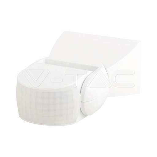 [PTG056.00173] V-TAC 23161, Senzor de Mișcare cu Infraroșu 180° 300W, Alb, IP65