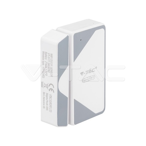 [PTG056.00174] V-TAC 6782, Senzor WiFi pentru Ușă, Alb