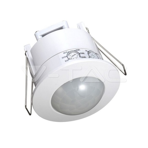 [PTG056.00209] V-TAC 1356, Senzor PIR de Mișcare pentru Tavan 360°, Alb