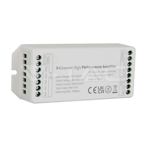 [PTG055.00015] V-TAC 2914, Amplificator 5 canale