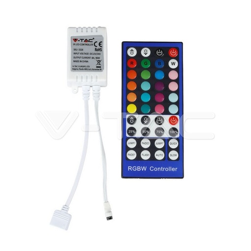 [PTG055.00035] V-TAC 3326, Modul de control RGB + alb rece pentru bandă LED