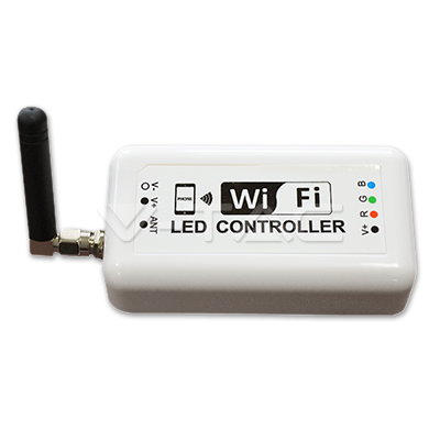 [PTG055.00036] V-TAC 3322, Modul de control WiFi cu telecomandă pentru RGB