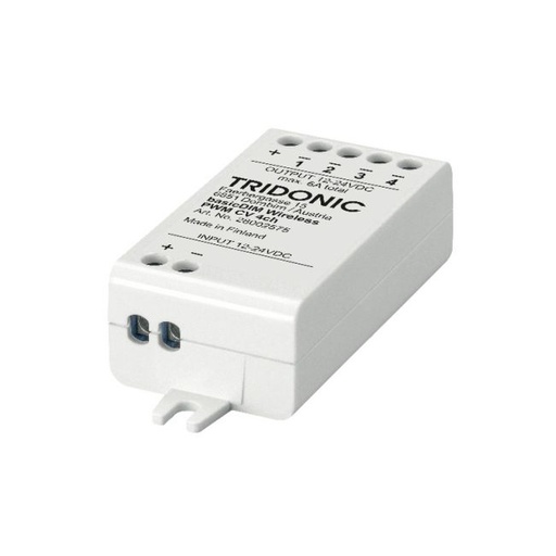 [PTG055.00062] ARELUX BASICDIM Wireless PWM CV 4CH, Dimmer Casambi PWM 4 canale, tensiune constantă