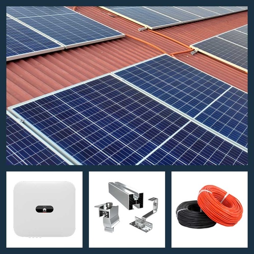 [PTG306.01090] Furnizare kituri fotovoltaice industriale pentru acoperiș 125kW