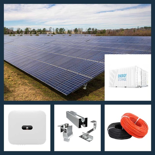 [PTG306.02936] Furnizare kituri fotovoltaice industriale pentru sol 800kW cu BESS