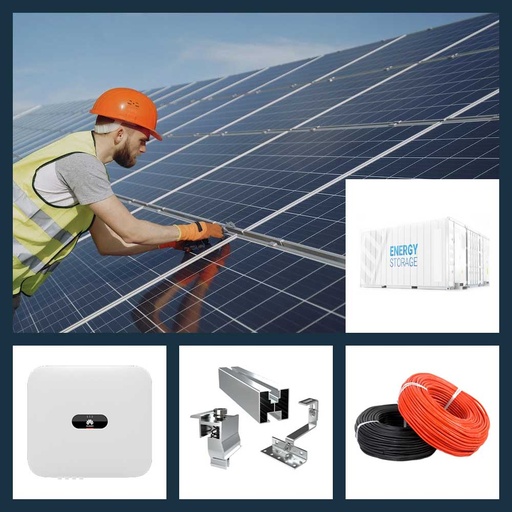 [PTG306.03092] Furnizare și instalare kituri fotovoltaice industrial pentru sol 900kW cu BESS