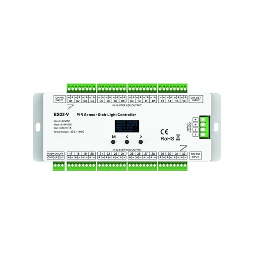 [PTG054.00153] ELMARK 195130, 32-Channel Stair Light Controller (Set)