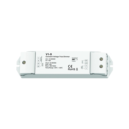 [PTG054.00166] ELMARK 195124, 1-Channel TRIAC RF Dimmer