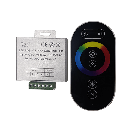 [PTG054.00173] ELMARK 99RGBCONTROL5, RF LED Strip Dimmer 12V (3x6A)
