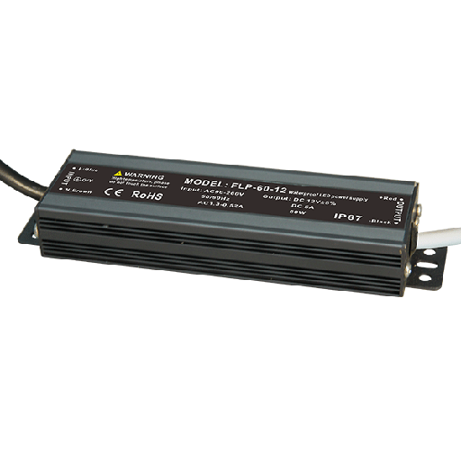 [PTG054.00283] ELMARK 9XSETDC60IP67, driver LED impermeabil de 60W 12V (IP67)