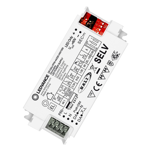 [PTG054.00638] LEDVANCE 4058075421905, LED Driver DALI-PFM 44W (1050mA, 220-240V)
