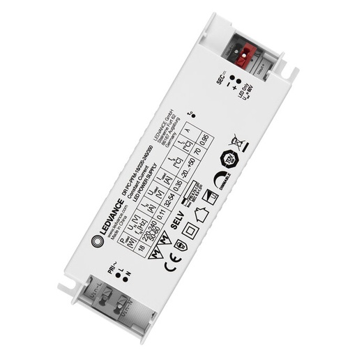 [PTG054.00642] LEDVANCE 4058075239838, Driver LED PC-PFM 18W (350mA, 220-240V)