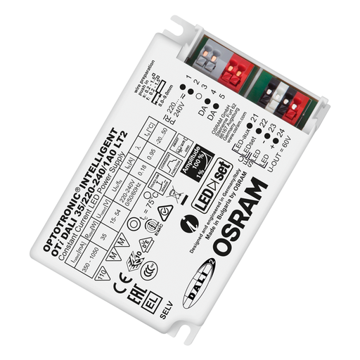 [PTG054.00675] OSRAM 4052899488168, Driver LED OTi DALI 35W (1.0A, 220-240V)