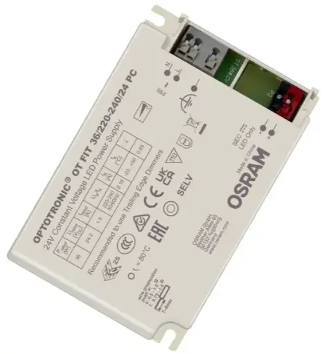 [PTG054.00774] OPTOTRONIC 4062172237390, OT FIT 36/220-240/24 PC LED Driver, Compact Power Supply
