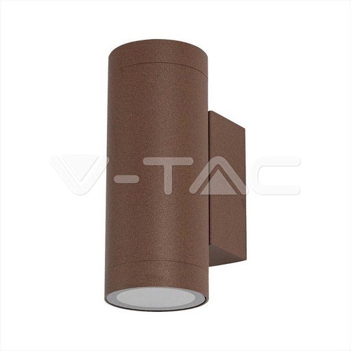 [PTG053.00018] V-TAC 6819, GU10 Holder Round Rust Finish