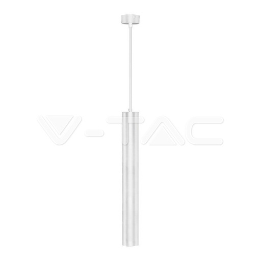 [PTG053.00019] V-TAC 6780, GU10 Pendant Light White Ø60×500 mm