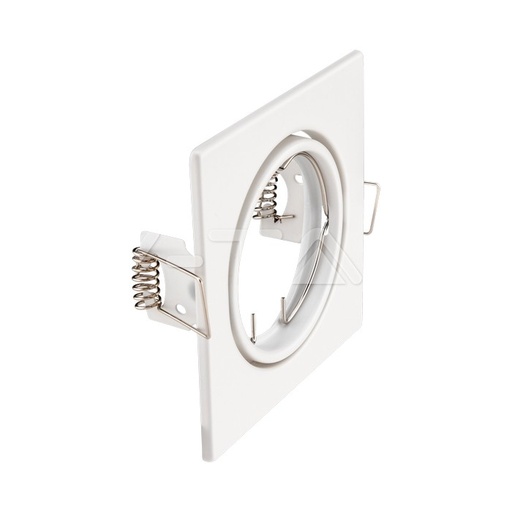 [PTG053.00110] V-TAC 8941, Suport GU10 Pătrat Alb (2 buc/cutie)