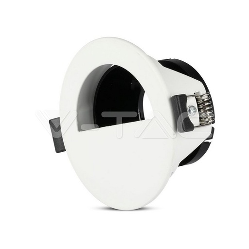 [PTG053.00122] V-TAC 8599, GU10 Holder Round Half White & Black