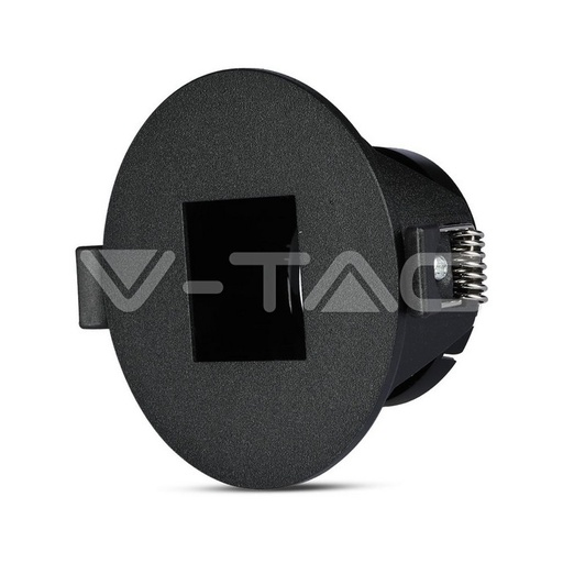 [PTG053.00123] V-TAC 8598, GU10 Holder Square Black & Black