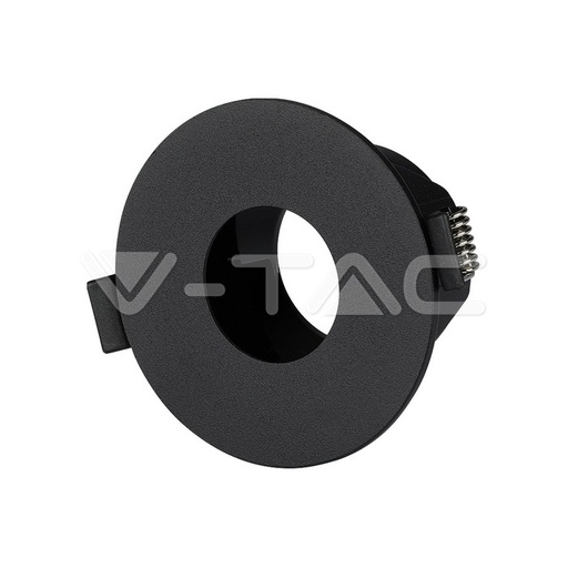 [PTG053.00126] V-TAC 8595, Suport GU10 Rotund Negru & Negru