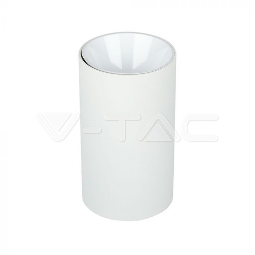 [PTG053.00131] V-TAC 8588, Suport GU10 Rotund Alb & Alb