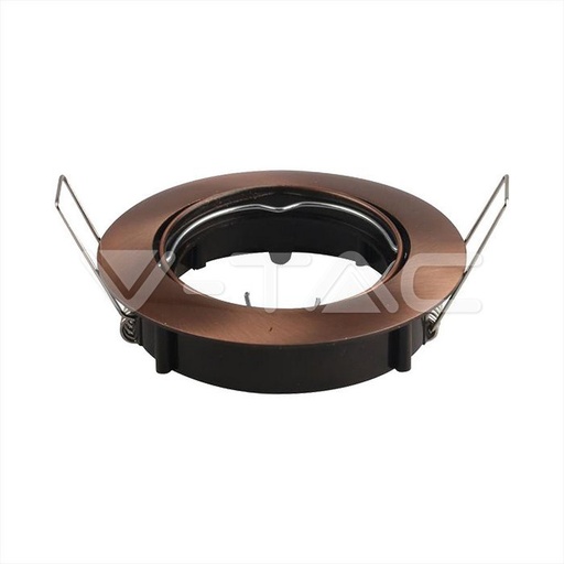 [PTG053.00139] V-TAC 8580, Suport GU10 Rotund Reglabil Bronz