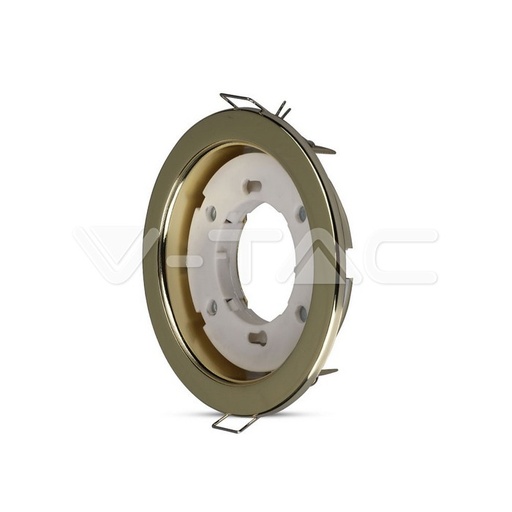 [PTG053.00153] V-TAC 3676, Suport GX53 Rotund Auriu