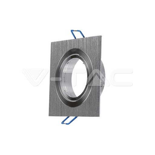 [PTG053.00193] V-TAC 3606, Carcasă GU10 Pătrată Aluminiu 1x