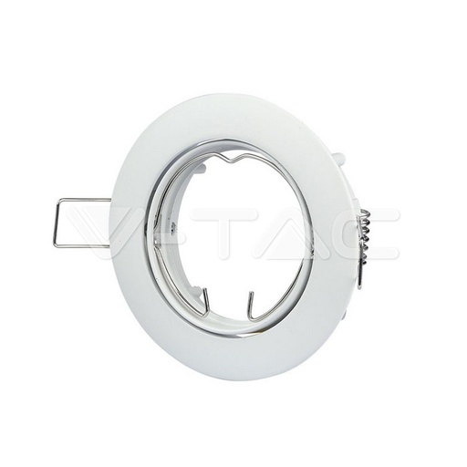[PTG053.00212] V-TAC 3587, GU10 Housing Round White