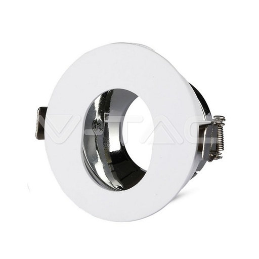[PTG053.00235] V-TAC 3164, GU10 Frame White Chrome Round