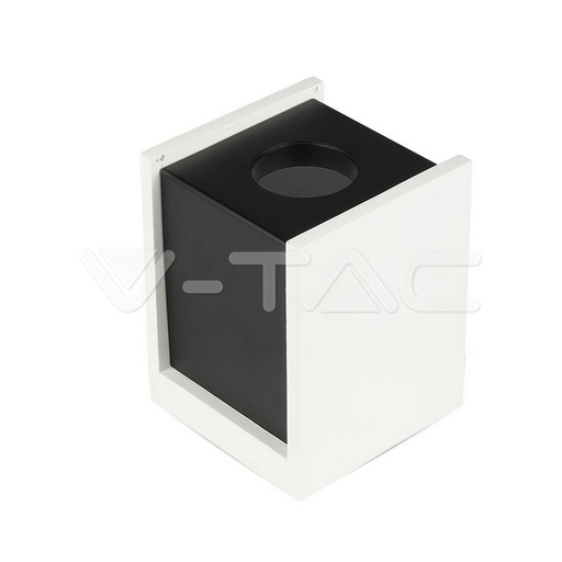 [PTG053.00253] V-TAC 3140, GU10 Gypsum Surface Mounted Fitting Square Black Matte