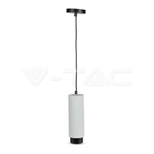 [PTG053.00259] V-TAC 3134, GU10 Suspended Gypsum Cement Fitting Black Matte Detail