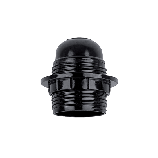 [PTG052.00010] ELMARK 99197, Dulie E27 tip pendul cu inel, Bachelită, Negru