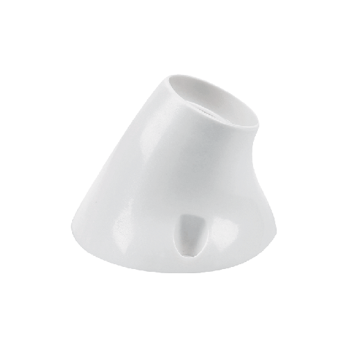 [PTG052.00012] ELMARK 99200, E27 Wall Mounted Lamp Holder, Curved, White