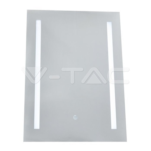 [PTG087.00011] V-TAC 40461, Oglindă LED dreptunghiulară 10W IP44 anti-aburire 3-în-1 + încălzitor 17W