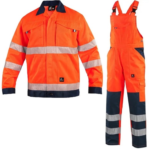 [PTG094.01502] Workwear With Bib Pants, Reflective, Unisex, NORWICH