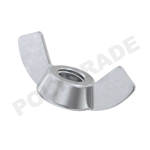 [PTG006.00621] Wing Nut DIN 315 - Steel [A2] 