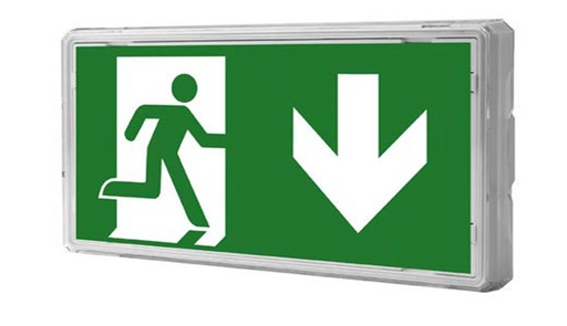 [PTG080.00008] ELBA 1411151, CISA SLIM EXIT S 2W LED 270LM ST 1H