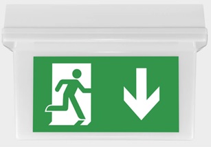 [PTG080.00015] ELBA 21411158, CISA 05 L LED 3W 2H APARENT TAVAN PC OPAL IP65