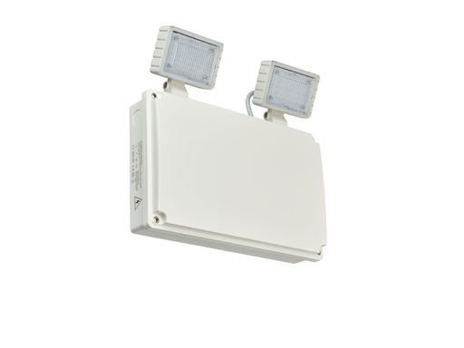 [PTG080.00027] PHILIPS 912401483513, Proiector dublu de urgență 9W 1000lm 6500K IP65 3h (ELB)