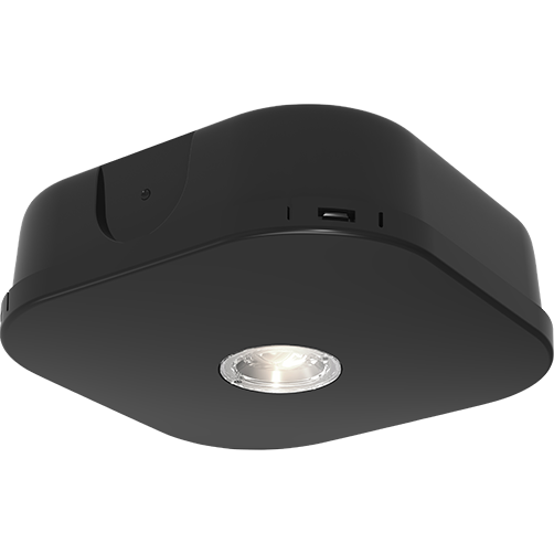 [PTG080.00079] ANSELL LIGHTING AFLP/1/B/3NM/DA, Spot Falcon Pro montaj aparent DALI Negru