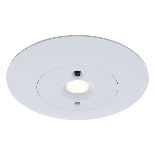 [PTG080.00101] ANSELL LIGHTING AMED/1/W/3NM, Merlin Emergency Downlight Non-Maintained White