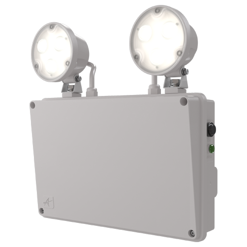 [PTG080.00111] ANSELL LIGHTING ARAP/1/W, Proiector dublu Raptor IP65 Alb