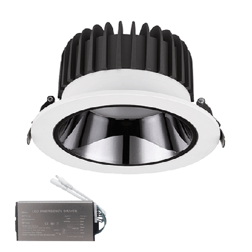 [PTG080.00214] ELMARK 93EL62284240/WHE, EL-6228 RECESSED LED DOWNLIGHT 42W 4000KWH/GR+EM