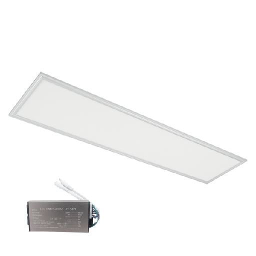 [PTG080.00313] ELMARK 92PANEL029W54E, Panou LED 48W 4000K 295x1195mm UGR<19 IP54 + kit de urgență